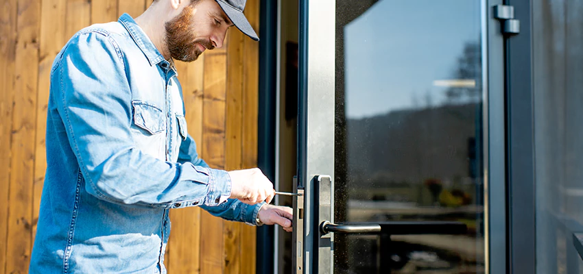 Frameless Glass Storefront Door Locks Replacement in Aptos, CA